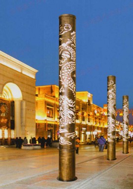 旅游景区的发展,同时带动了景观灯需求的加大!