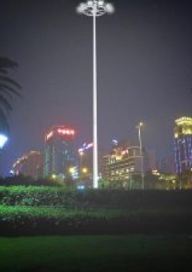 太阳能高杆灯光源分路的方法