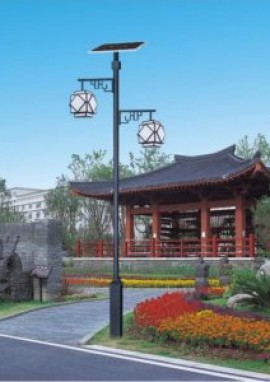 太阳能庭院灯,点亮乡村,幸福每一个小院!